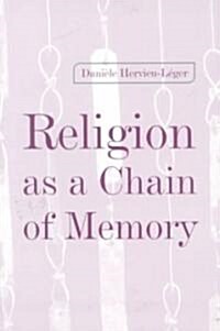 Religion as a Chain of Memory (Paperback)