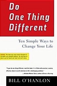 Do One Thing Different (Paperback)