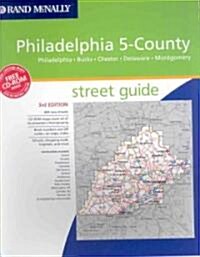 Rand Mcnally 2005 Philadelphia 5-county Street Guide (Paperback, CD-ROM, Spiral)