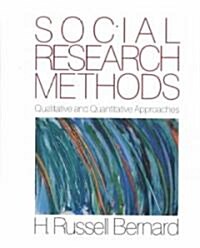 [중고] Social Research Methods (Hardcover)