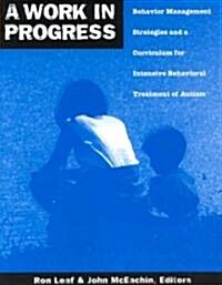 Work in Progress Behavior Management Str (Paperback)