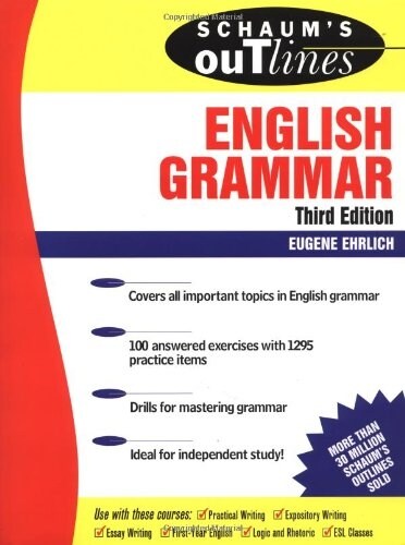 Schaums Outline of English Grammar (Paperback, 3)