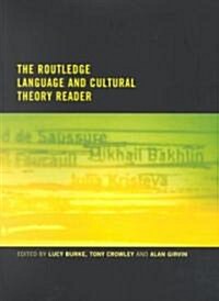 The Routledge Language and Cultural Theory Reader (Paperback)