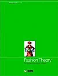 Fashion Theory : The Journal of Dress, Body and Culture (Paperback)