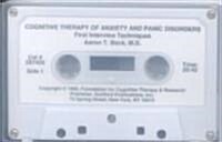 Cognitive Therapy of Anxiety and Panic Disorders (Cassette)