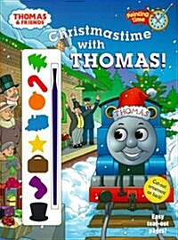 Christmastime with Thomas (Thomas & Friends) [With Paint Brush and 8 Paints] (Paperback)