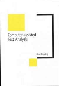 Computer-Assisted Text Analysis (Paperback)