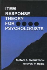 Item response theory for psychologists