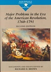 Major Problems in Era Amer Revol (Paperback)