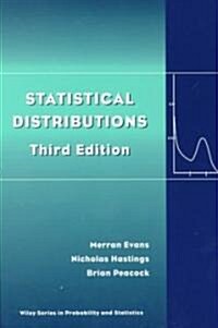 Statistical Distributions (Paperback, 3rd, Subsequent)