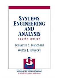 Systems Engineering And Analysis (Hardcover, 4th)