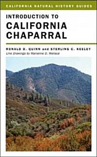 Introduction to California Chaparral: Volume 90 (Paperback)