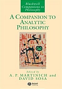 A Companion To Analytic Philosophy (Paperback, Reprint)