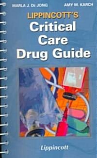 Lippincotts Critical Care Drug Guide (Paperback, Spiral)