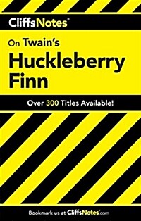 Cliffsnotes on Twains the Adventures of Huckleberry Finn (Paperback)