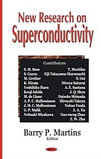 New Research on Superconductivity (Hardcover)