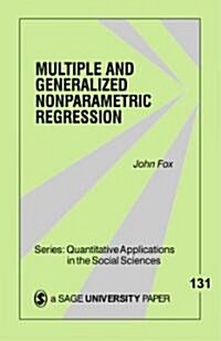 Multiple and Generalized Nonparametric Regression (Paperback)