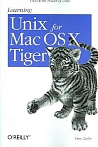 Learning Unix For Mac OS X Tiger (Paperback)