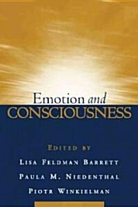 Emotion And Consciousness (Hardcover)