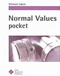 Normal Values Pocket (Paperback, 1st)