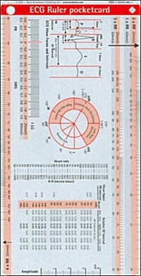 ECG Ruler Pocketcard (Cards, 1st)