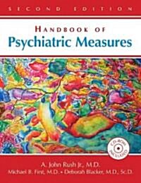 Handbook of Psychiatric Measures (Hardcover, CD-ROM)