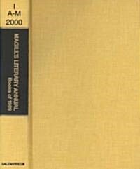 Magills Literary Annual (Hardcover, 2000)