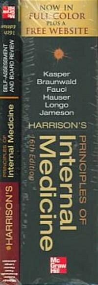 [중고] Harrison‘s Principles Of Internal Medicine And Harrison‘s Principles Of Internal Medicine: Self-assessment And Board Review (Hardcover, 16th, PCK)