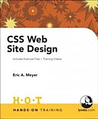 CSS Web Site Design Hands-On Training (Paperback, CD-ROM)