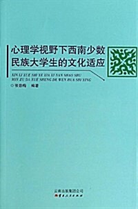 心理學视野下西南少數民族大學生的文化适應 (平裝, 第1版)