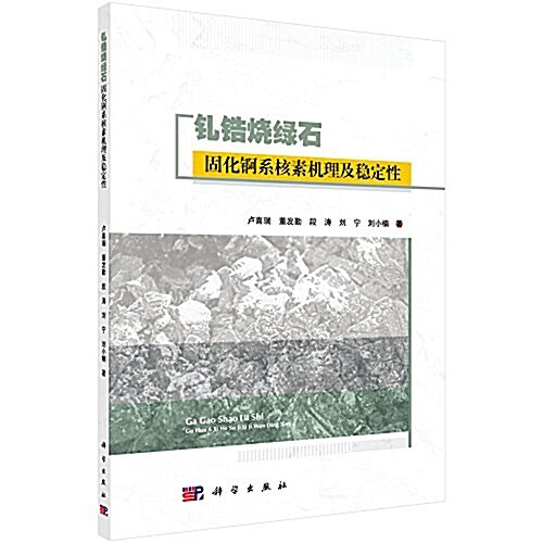 钆锆燒綠石固化锕系核素机理及穩定性 (平裝, 第1版)