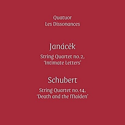 [수입] 야나체크 : 현악 사중주 2번 비빌편지 & 슈베르트 : 현악 사중주 14번 죽음과 소녀