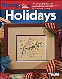 Stamp n Stitch Holidays (Paperback)