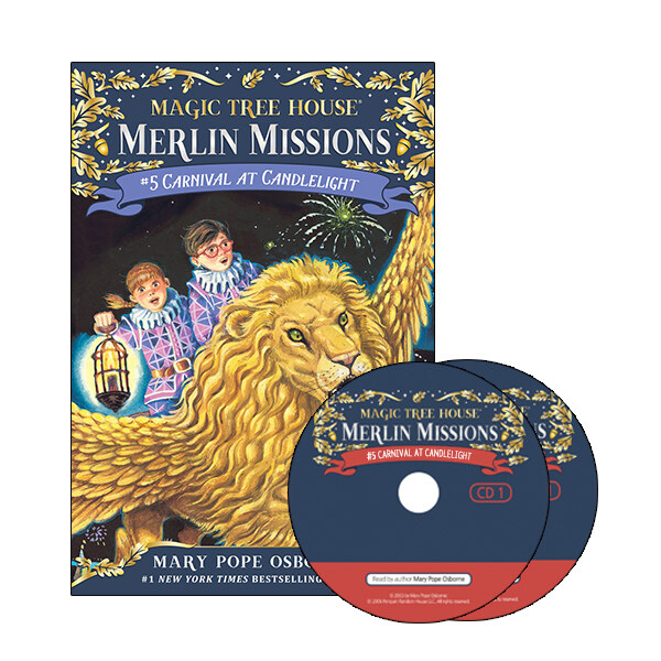 Merlin Mission #5 : Carnival at Candlelight (Paperback + CD )