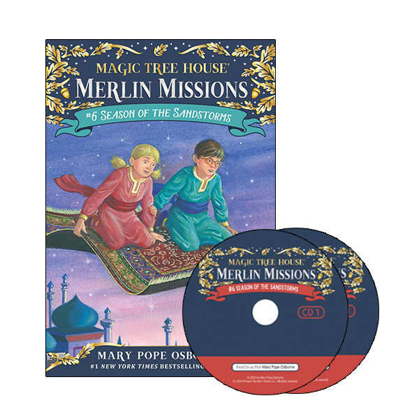 Merlin Mission #6 : Season of the Sandstor (Paperback + CD )