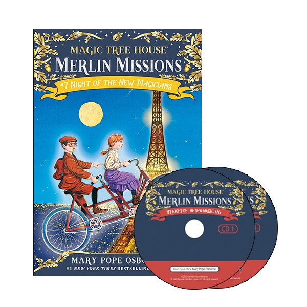 Merlin Mission #7 : Night of the New Magicians (Paperback + CD )