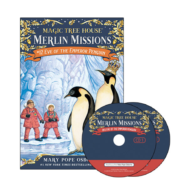 Merlin Mission #12 : Eve of the Emperor Penguin (Paperback + CD )