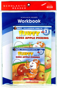 Fluffy Goes Apple Picking (Paperback + CD + Workbook) - Scholastic Leveled Readers 3