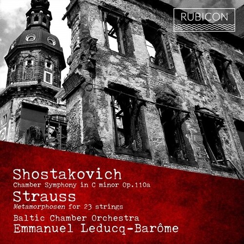 [수입] 쇼스타코비치 : 실내 교향곡 Op.110a & R.슈트라우스 : 메타모르포젠