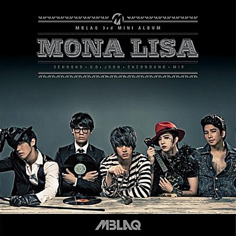[중고] 엠블랙 (MBLAQ) - Mona Lisa [3rd Mini Album]