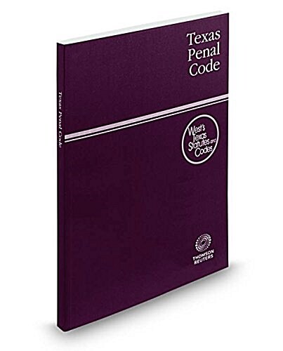 Texas Penal Code 2018 (Paperback)