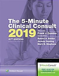 The 5-Minute Clinical Consult 2019 (Hardcover, 27)