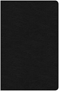 CSB Ultrathin Bible, Black Genuine Leather (Leather)