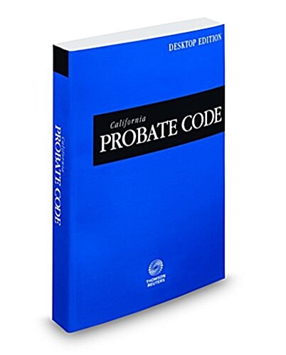 California Probate Code 2018 (Paperback)