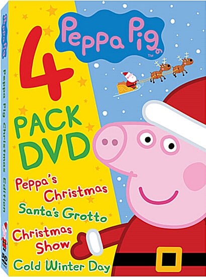 페파피그 크리스마스 스페셜 에디션 4종세트 (4disc)