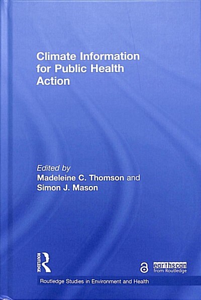 Climate Information for Public Health Action (Hardcover)