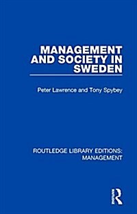 Management and Society in Sweden (Hardcover)