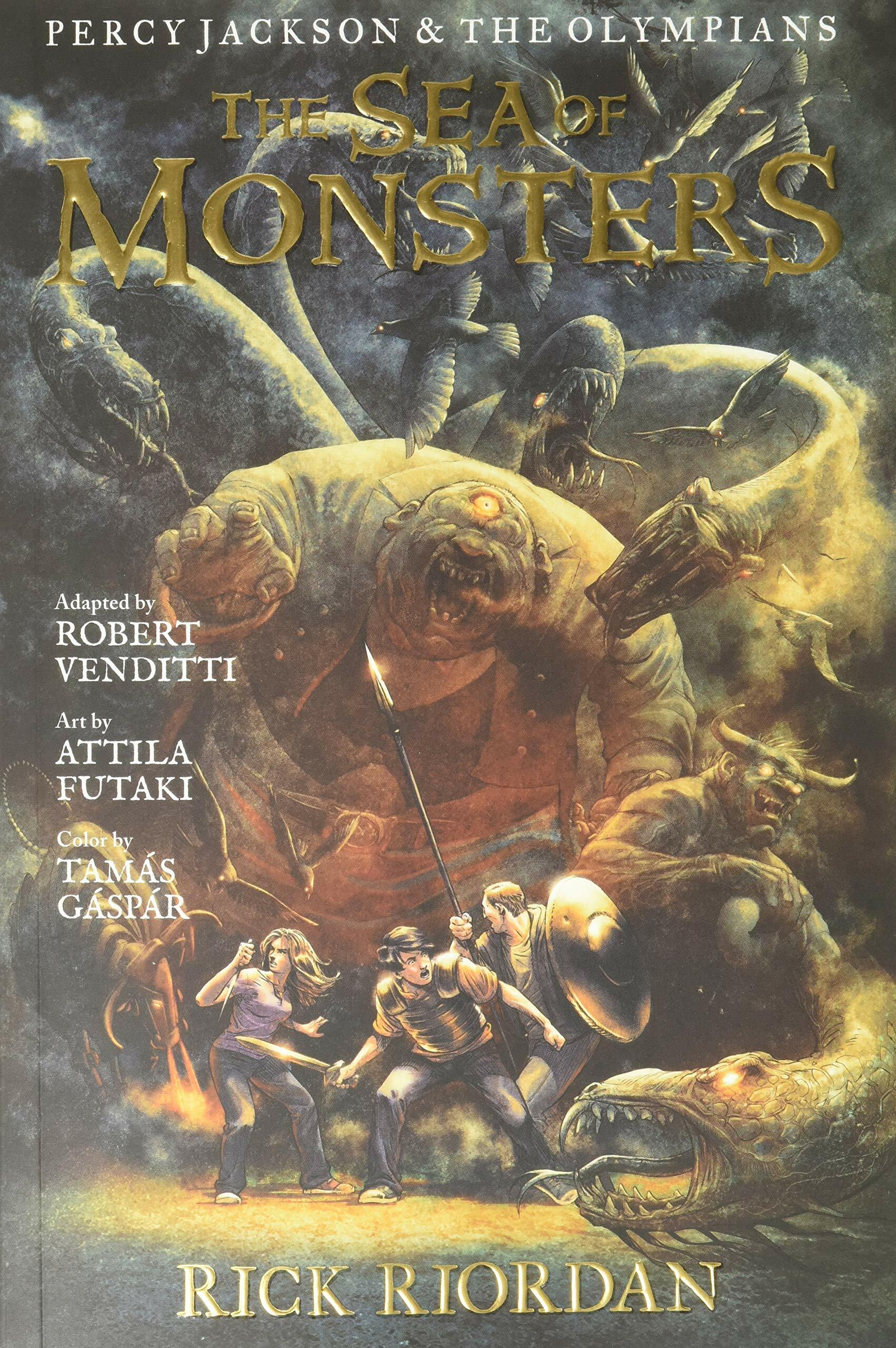 The Percy Jackson and the Olympians Sea of Monsters : The Graphic Novel (Paperback)