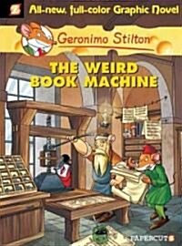 [중고] Geronimo Stilton Graphic Novels #9: The Weird Book Machine (Hardcover)