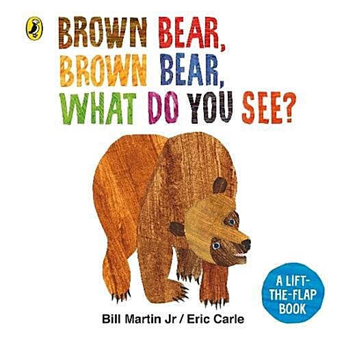 [중고] Brown Bear, Brown Bear, What Do You See? : A lift-the-flap board book (Board Book)